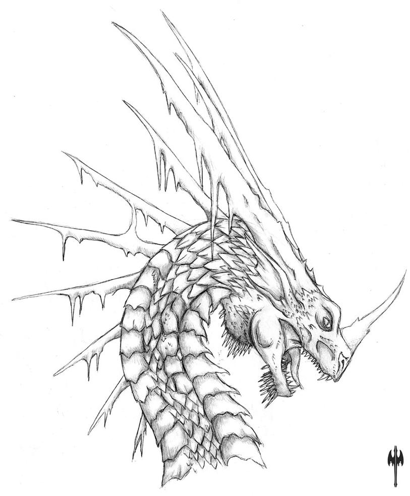 baby ice dragon coloring pages - photo #13