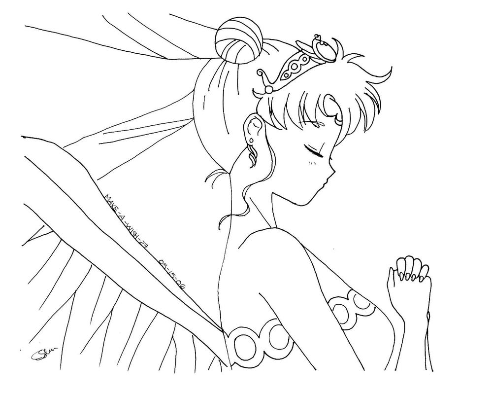 queen serenity coloring pages - photo #14