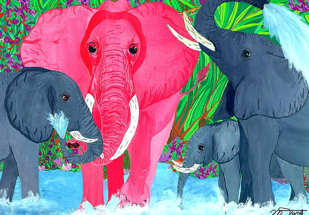Seeing Pink elefants update by Villa-Chinchilla