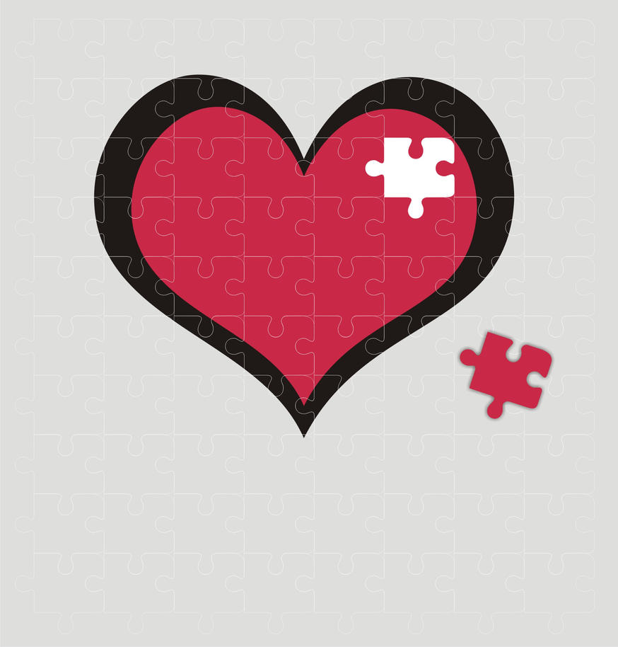 heart puzzle clipart - photo #33