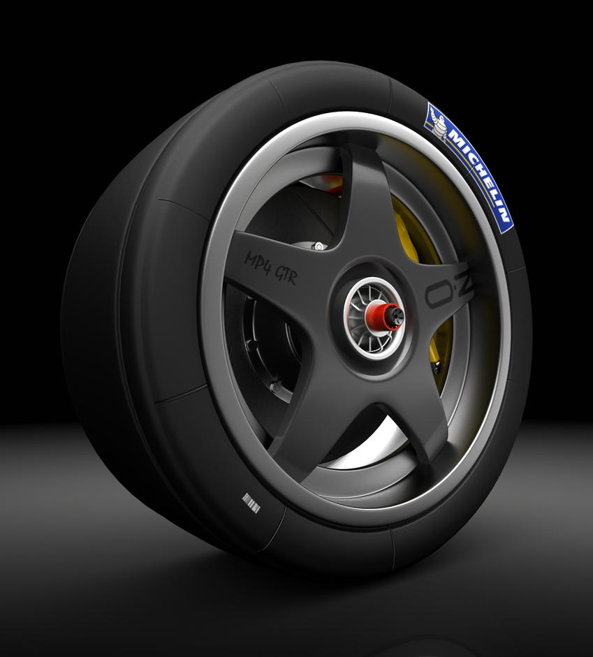 OZ Racing GTR wheel CLOSEUP by