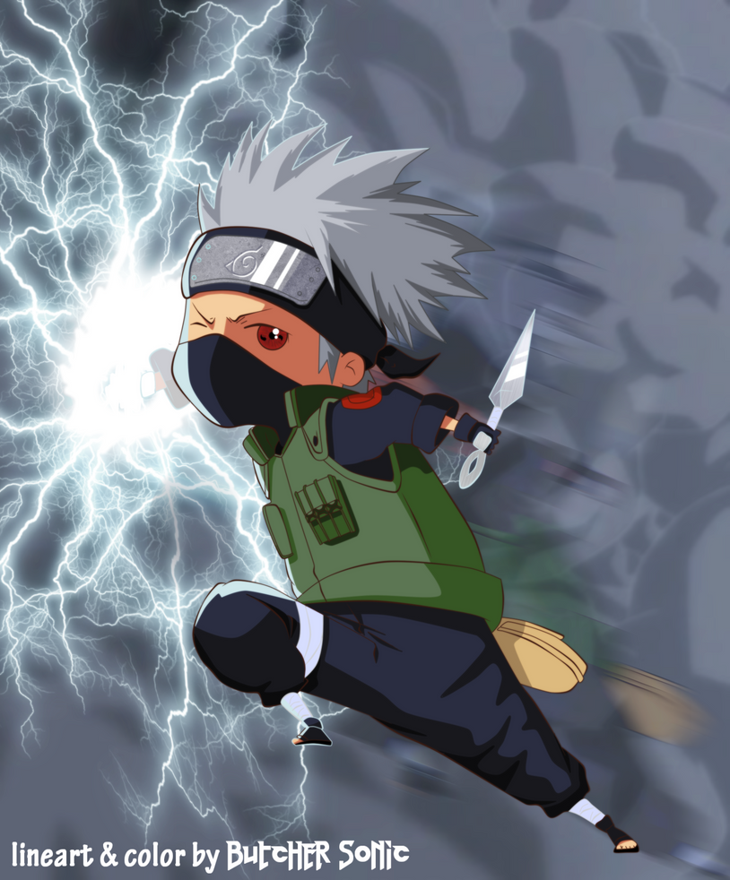 Naruto. Chibi Hatake Kakashi by ButcherSonic on DeviantArt