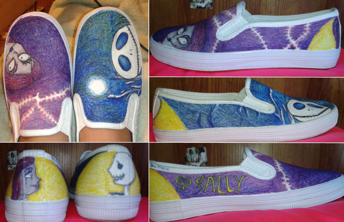 The Nightmare Before Christmas Shoes by TheTrueXIVMember on DeviantArt