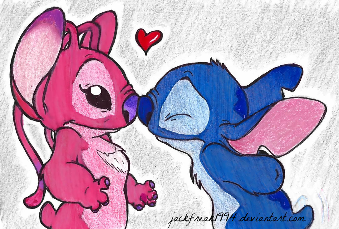 Stitch And Angel Drawing Tumblr Stitch and angel (1) by