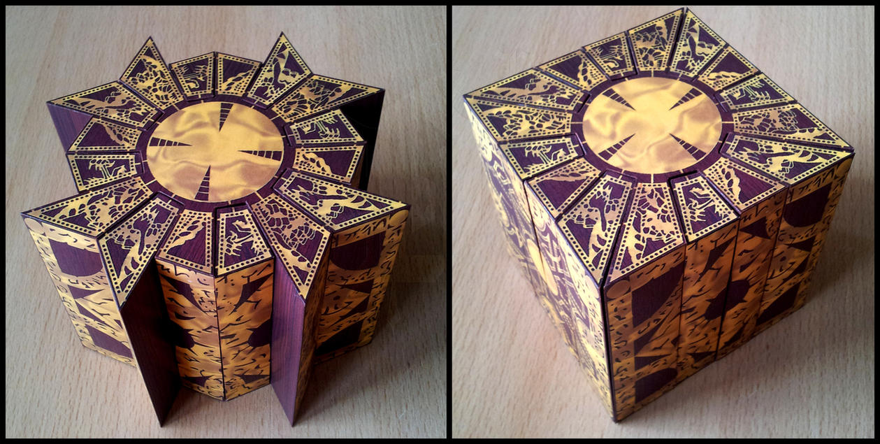 Hellraiser Lemarchand Box Papercraft Lament Configuration