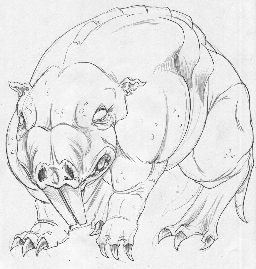 naked mole rat coloring pages - photo #17