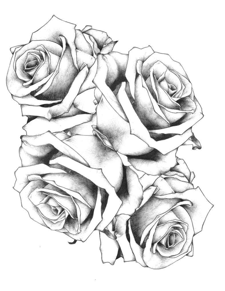 Rose tattoo design 2 by