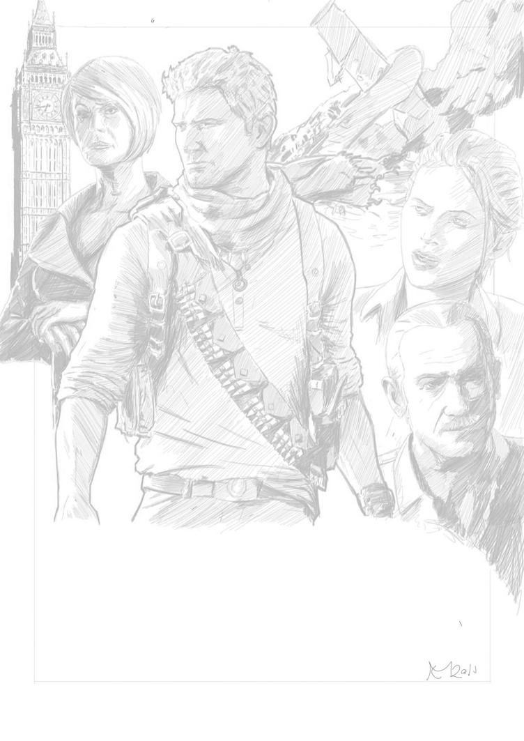 uncharted 3 coloring pages - photo #23