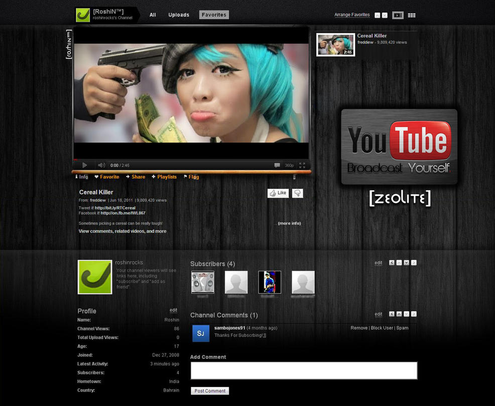 lay out youtube