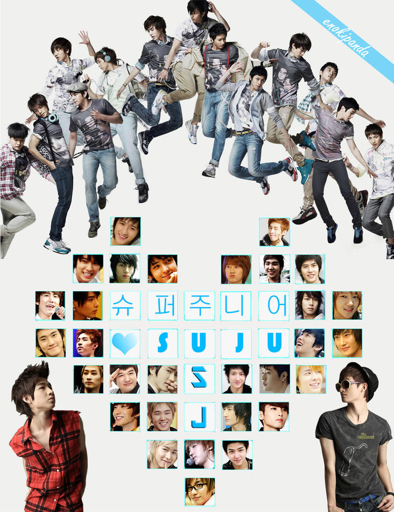 Super Junior Wallpaper by ~enokipanda on deviantART