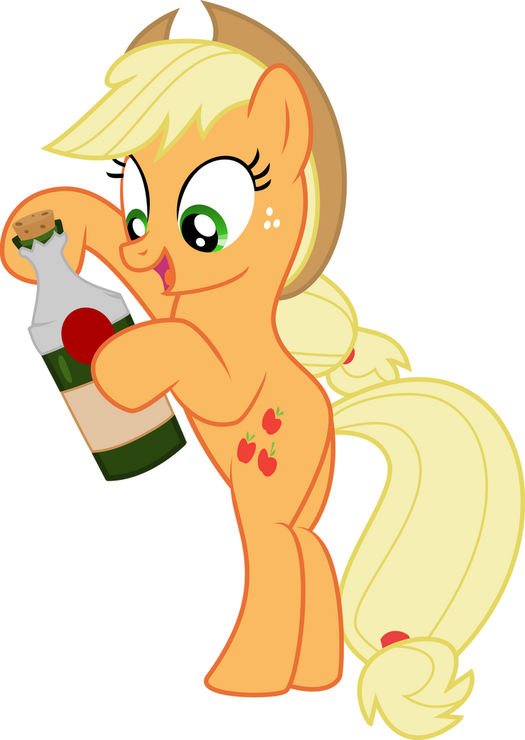 [Obrázek: applejack__party_time__by_xenoneal-d5p2556.png]