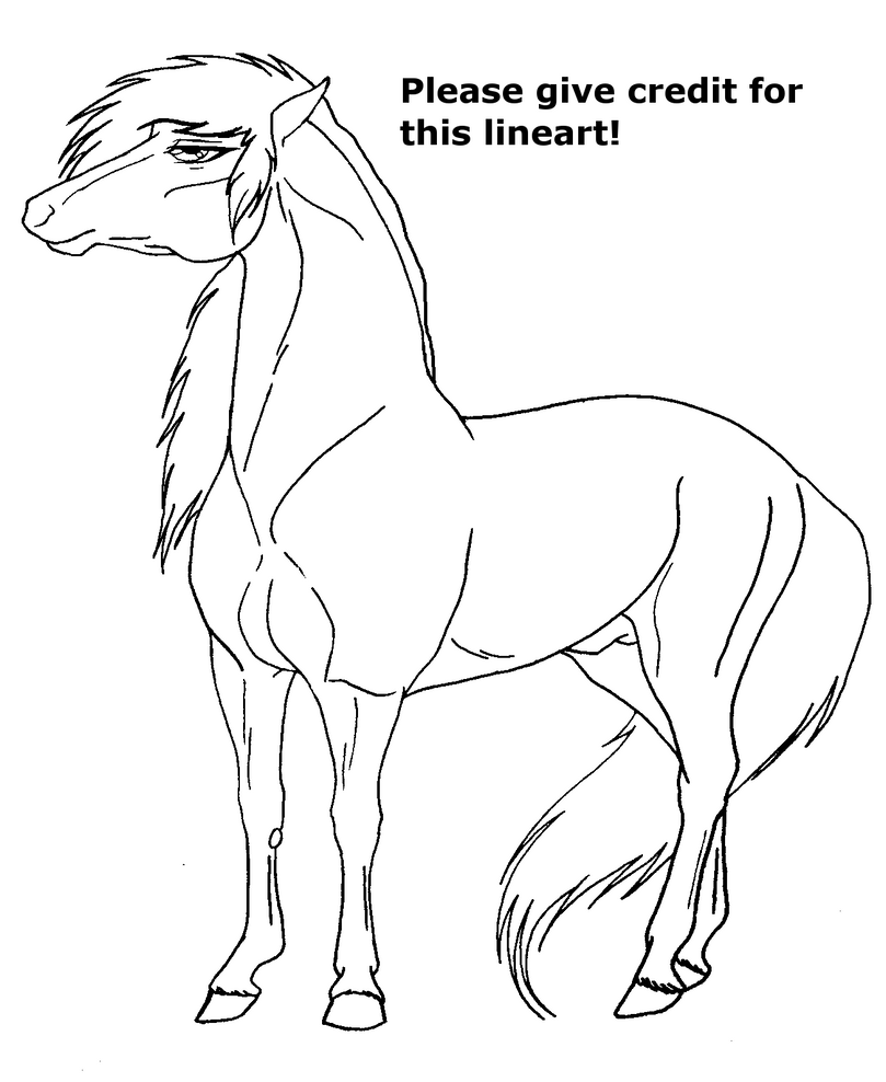 saddled horse coloring pages - photo #30