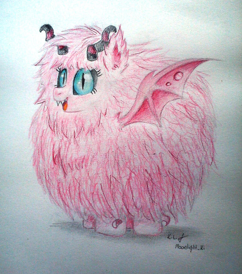 pink_fluffy_demon_by_moonlight_ki-d6mdnk