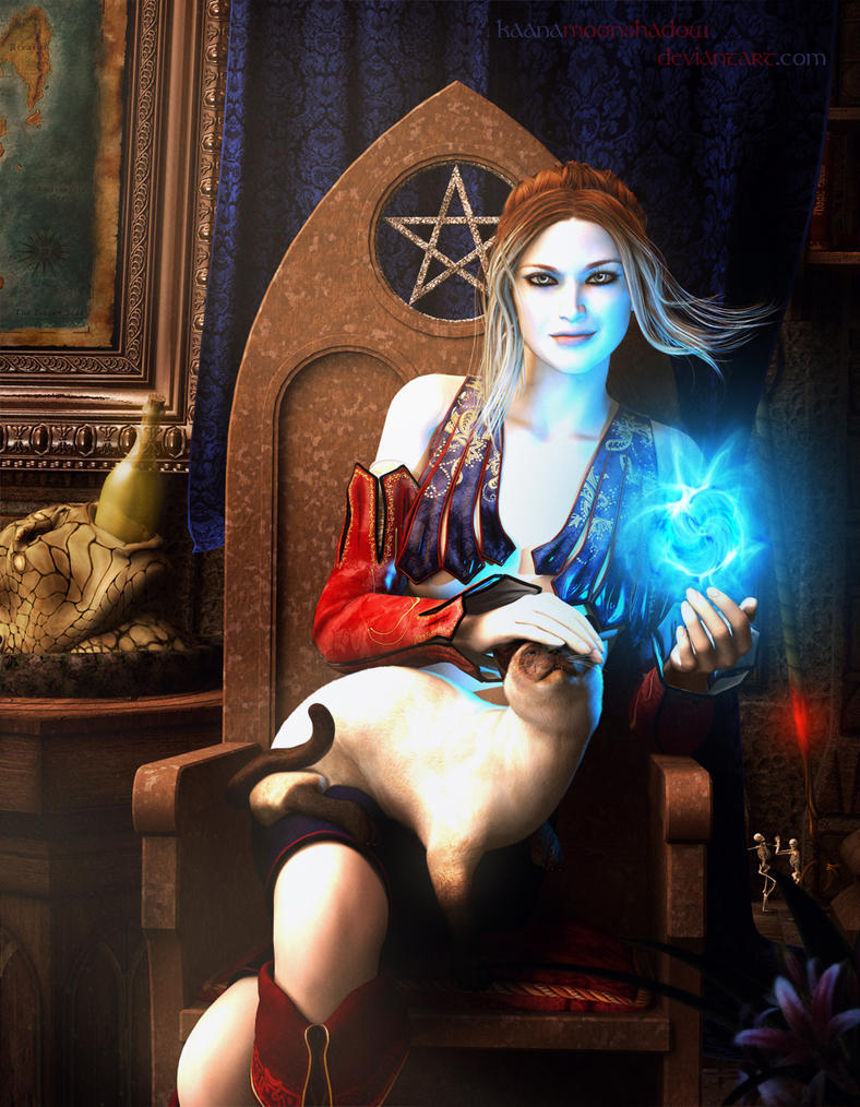 amell___lounging_with_cat_by_kaanamoonshadow-d4h2f7g.jpg