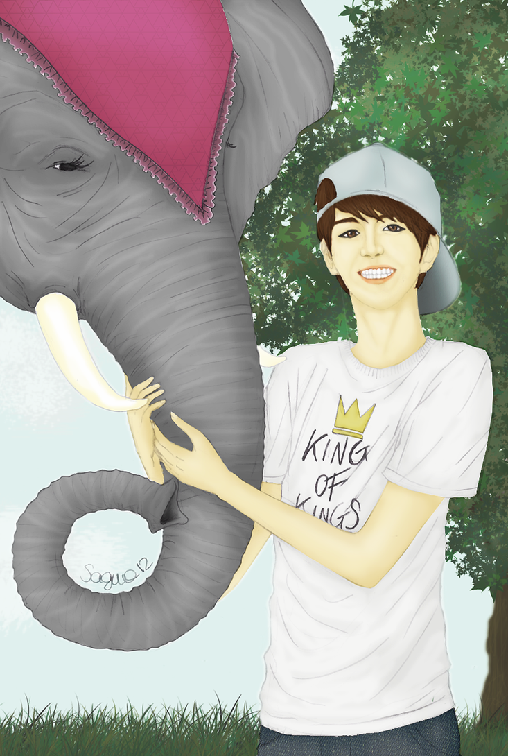 baekhyun_and_the_elephant_by_luxuriousraven-d5f4itn