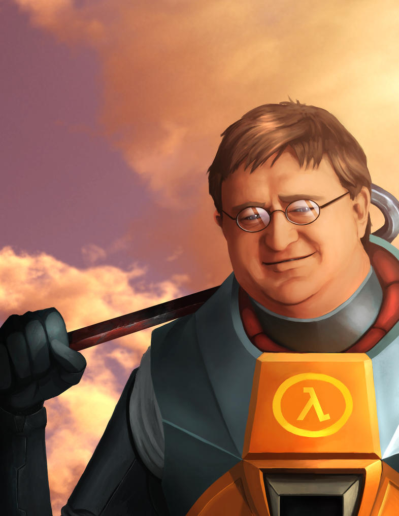 gabe_newell__the_hero_of_us_all_by_radul