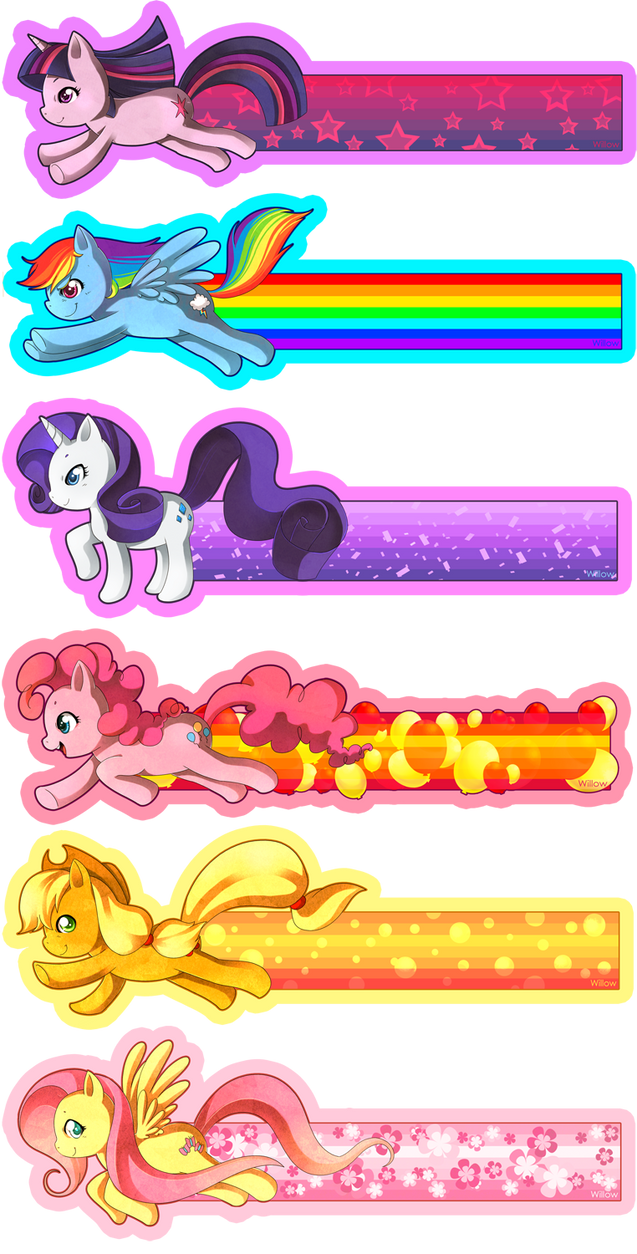 my_little_pony_bookmarks_by_willow_san-d