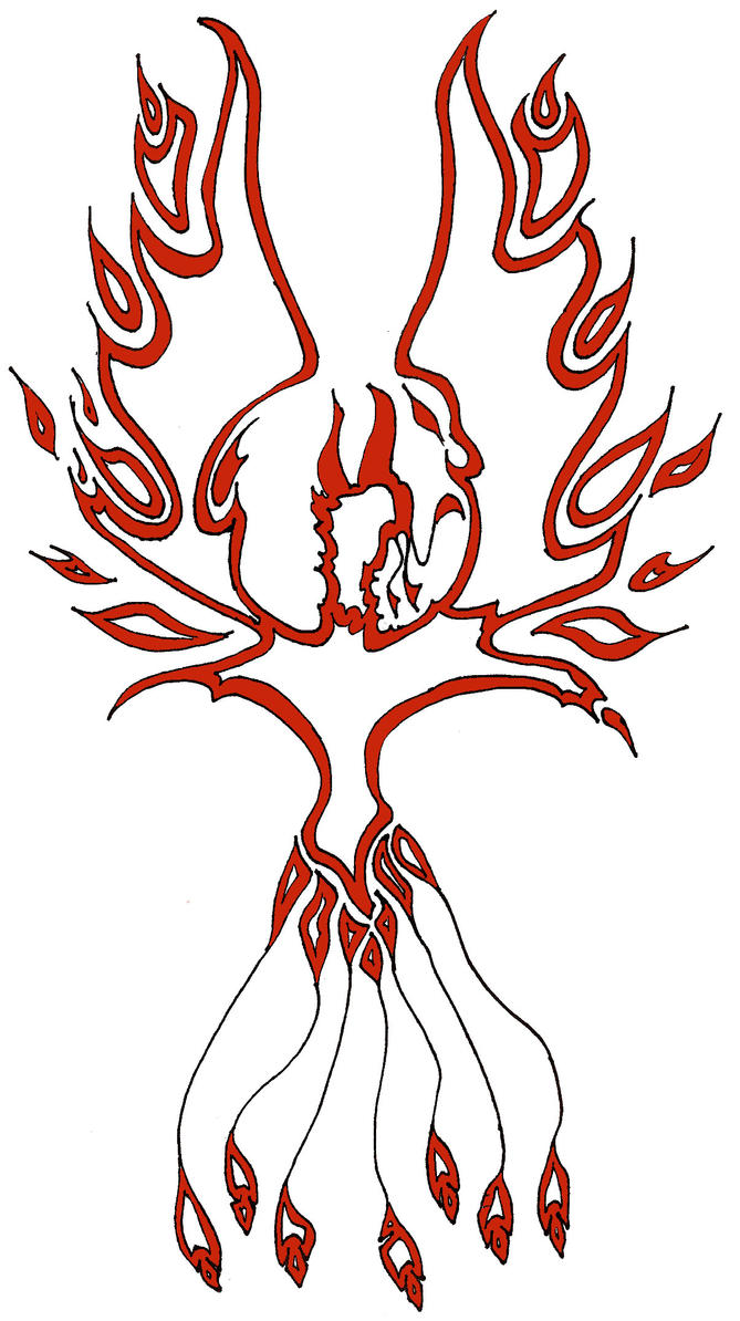 Phoenix Tattoo Concept by