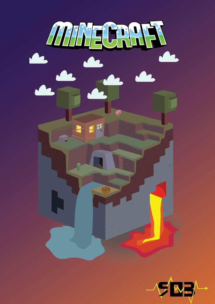 Minecraft Poster by RobDutch on DeviantArt