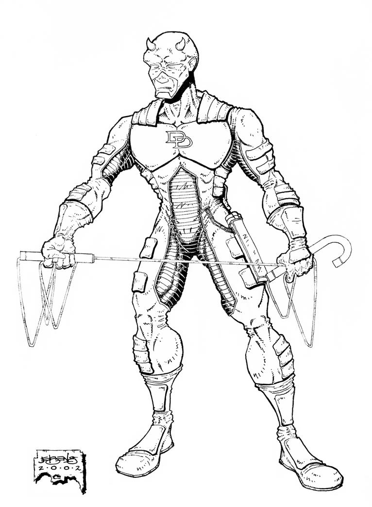 daredevil coloring pages - photo #32