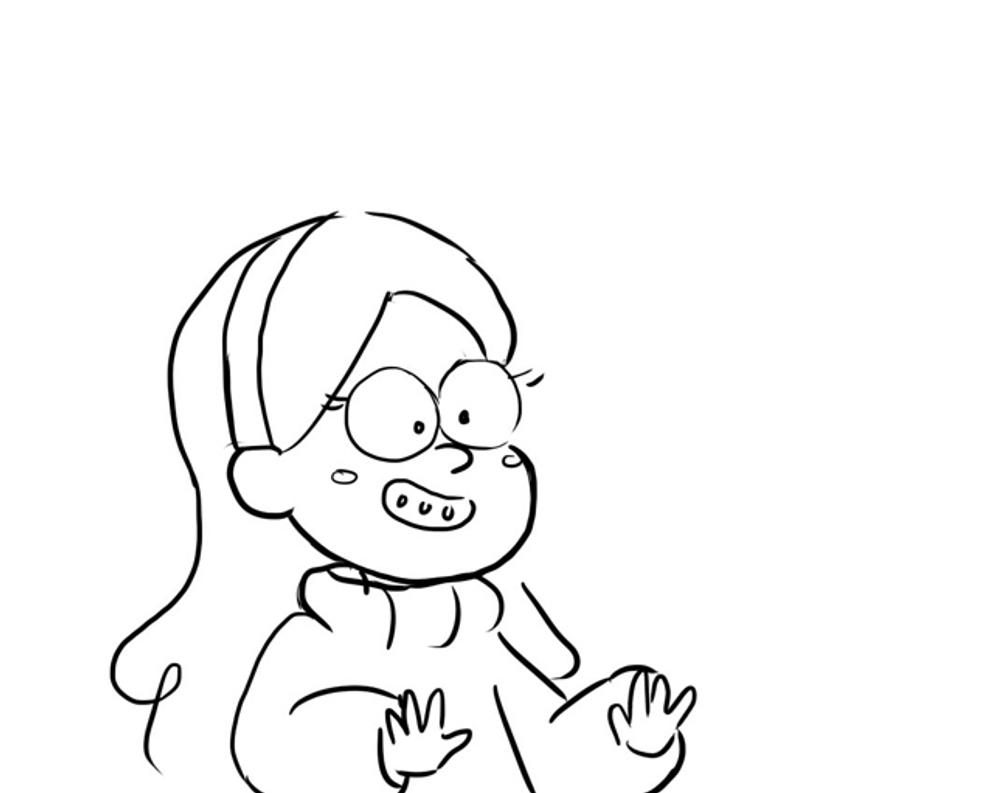 mabel and dipper coloring pages - photo #21