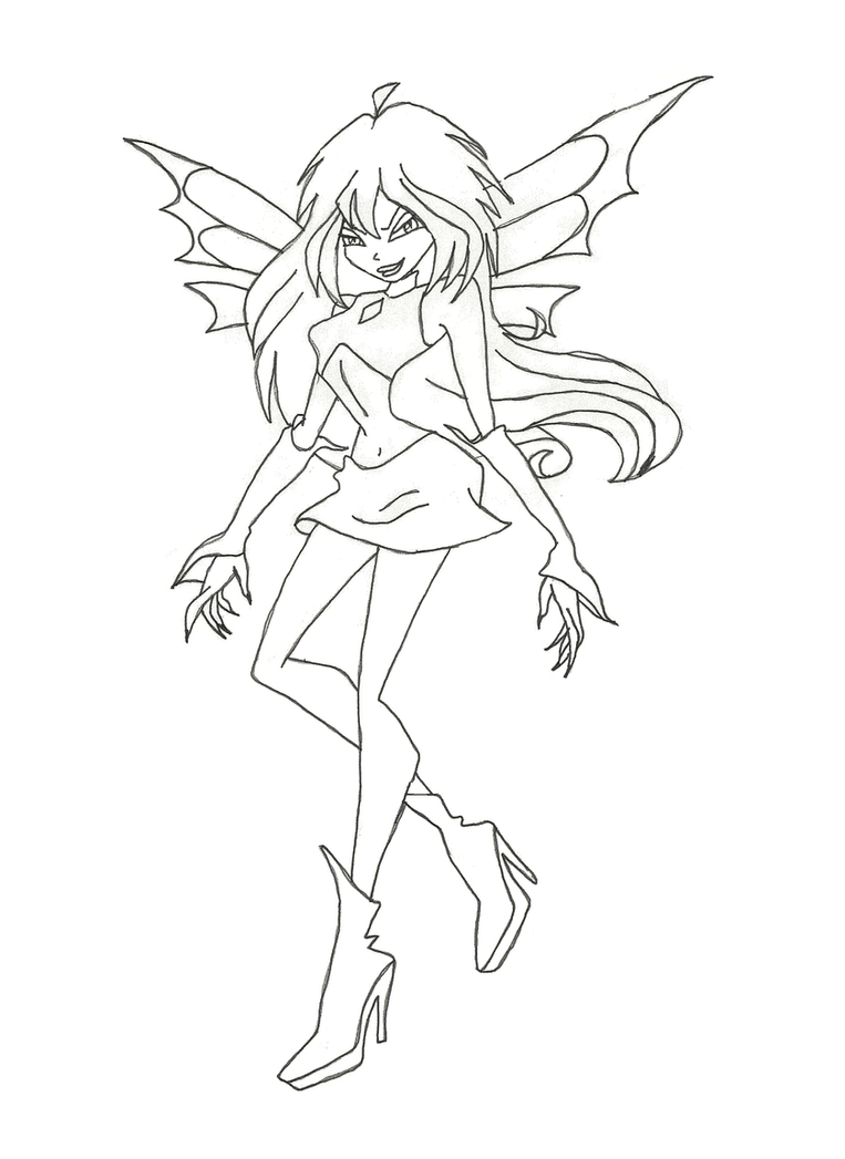 magic winx coloring pages - photo #15