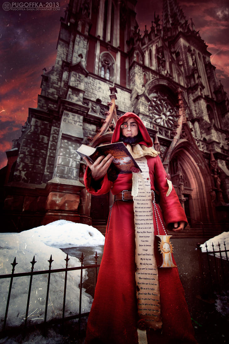 Warhammer 40K Ministorum Priest (Missionary) by Pugoffka-sama