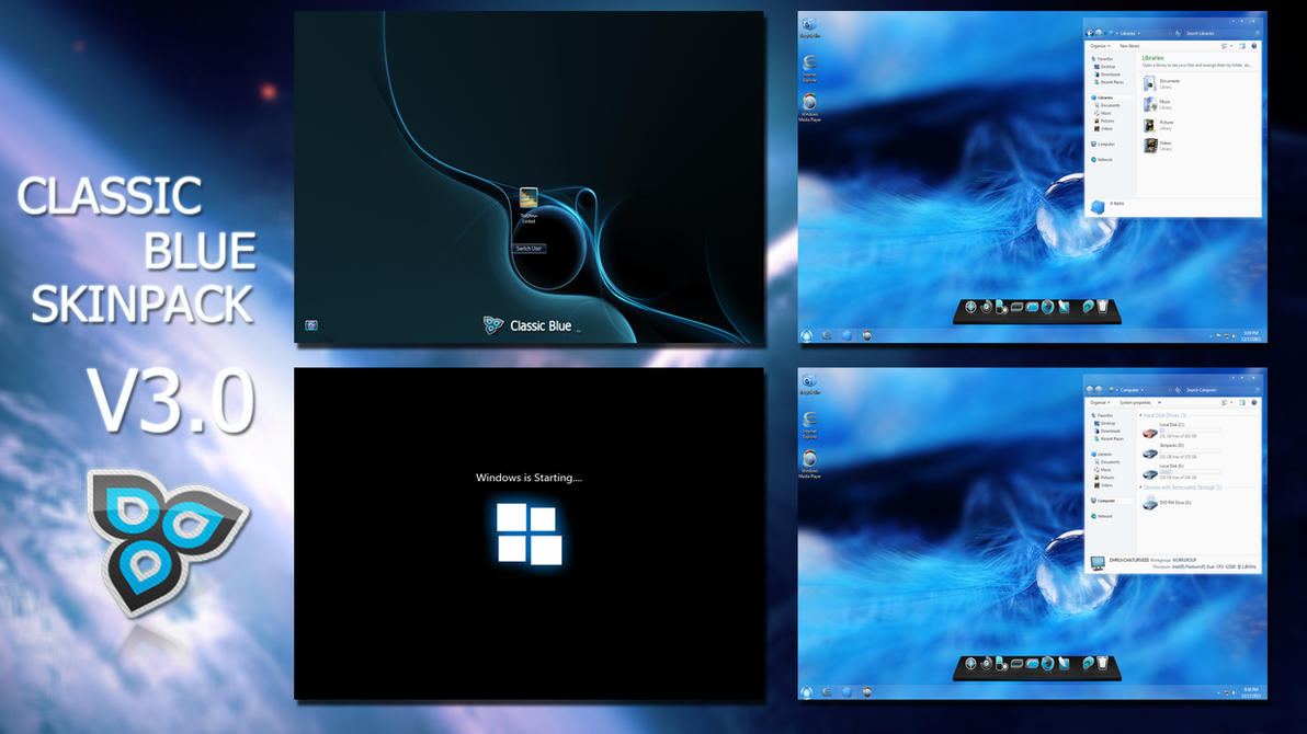 Viewlix theme for Win7